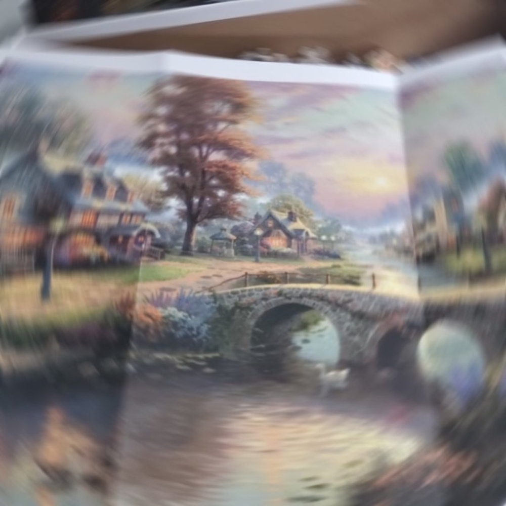 Thomas Kinkade A Dreamy Retreat Puzzle 2000 Pieces - Picture 4 of 7
